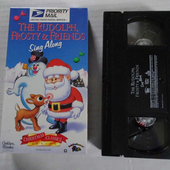 The Rudolph Frosty & Friends Sing Along - VHS Tape - 1996 - Picture 1 of 3